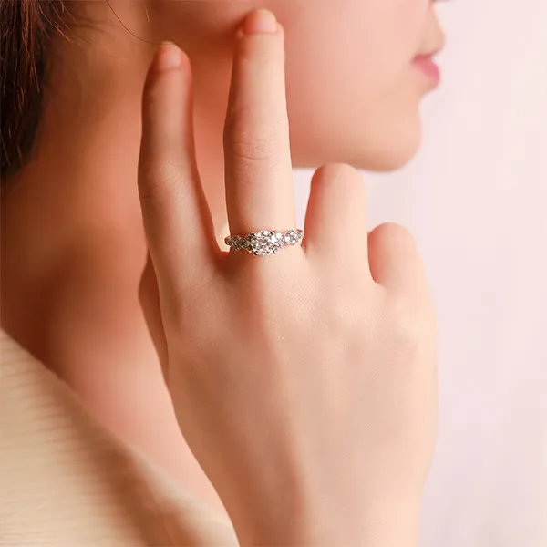 Nhẫn Nữ Morina Celestia Ring N3987 Màu Vàng Trắng - Trang sức - Vua Hàng Hiệu