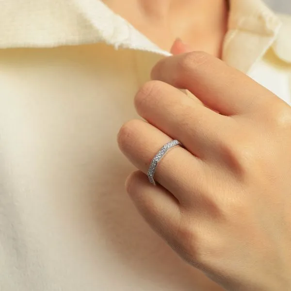 Nhẫn Nữ Morina Elysia Lumina Màu Vàng Trắng