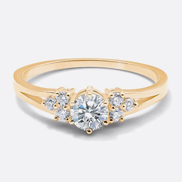 Nhẫn Nữ Morina Lumière N3948 Màu Vàng Gold - Trang sức - Vua Hàng Hiệu
