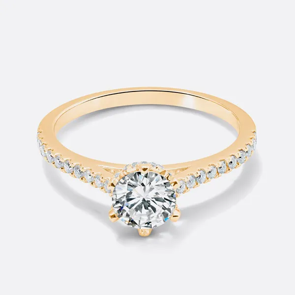 Nhẫn Nữ Morina Lumière Ring N1048 Màu Vàng