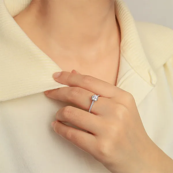 Nhẫn Nữ Morina Lumière Ring N1048 Màu Vàng Trắng - Trang sức - Vua Hàng Hiệu