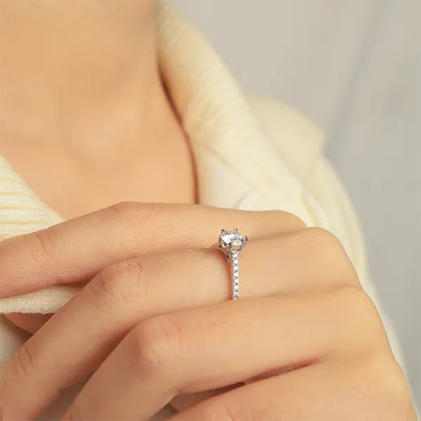 Nhẫn Nữ Morina Lumière Ring N1048 Màu Vàng Trắng - Trang sức - Vua Hàng Hiệu