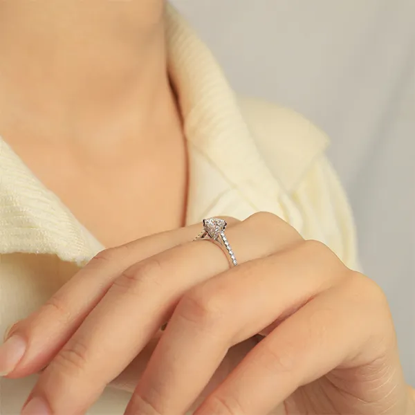 Nhẫn Nữ Morina Lumière Ring N1048 Màu Vàng Trắng - Trang sức - Vua Hàng Hiệu