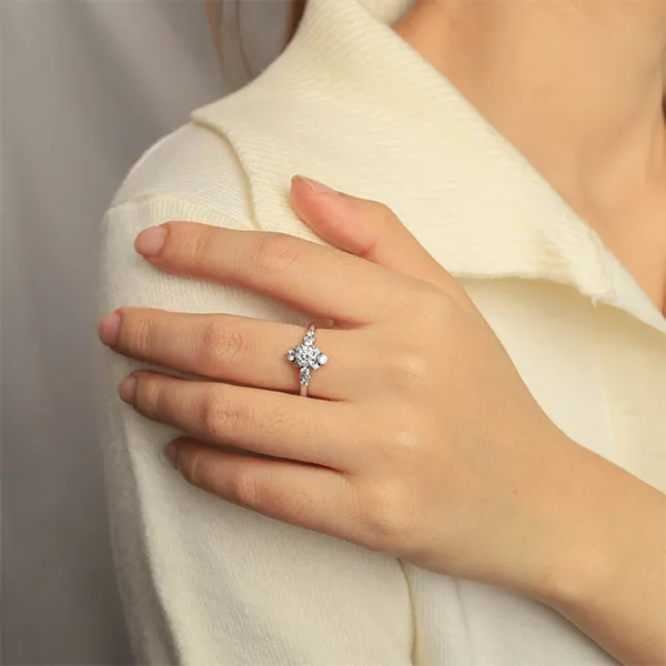 Nhẫn Nữ Morina Lumière Ring N1742 Màu Vàng Trắng - Trang sức - Vua Hàng Hiệu