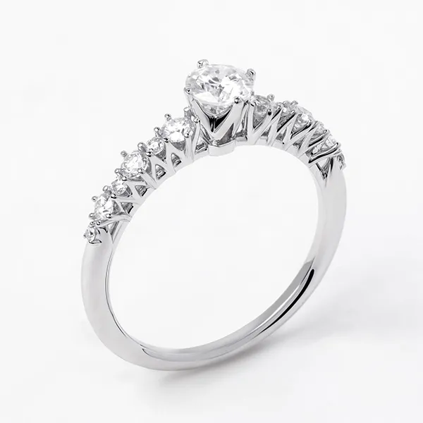 Nhẫn Nữ Morina Lumière Ring N1882 Màu Vàng Trắng - Trang sức - Vua Hàng Hiệu