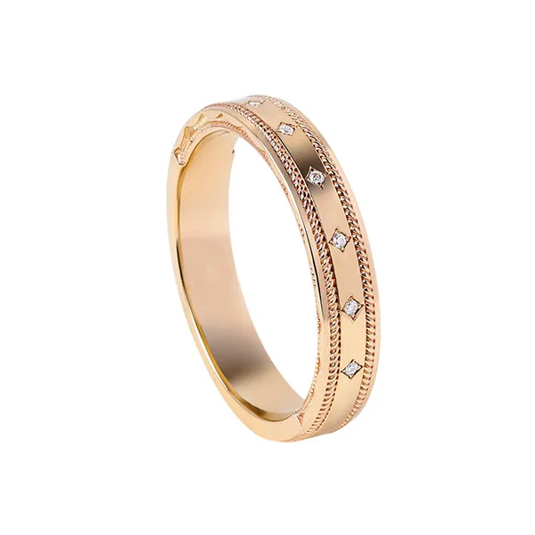Nhẫn Nữ Morina Solivaga Aurora C4371 Màu Vàng