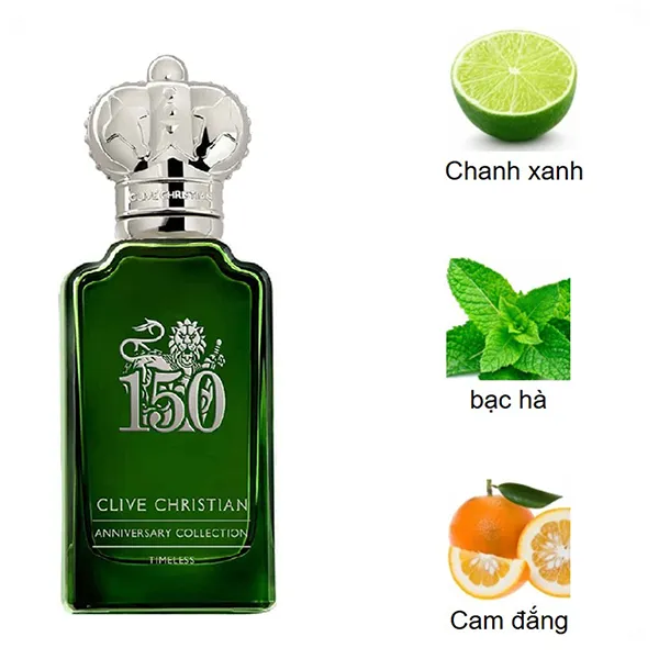 Nước Hoa Unisex Clive Christian 150th Anniversary Collection Timeless EDP 50ml - Nước hoa - Vua Hàng Hiệu