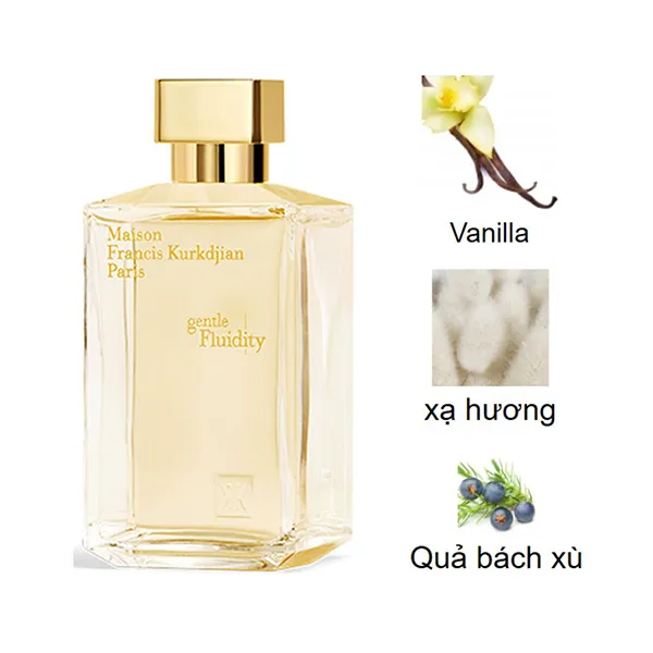 Nước Hoa Unisex Maison Francis Kurkdjian MFK Gentle Fluidity Gold EDP 200ml - Nước hoa - Vua Hàng Hiệu