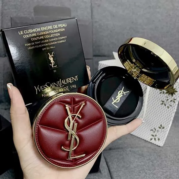 Phấn Nước Yves Saint Laurent YSL Le Cushion Encre De Peau Limited Tone 20 (Vỏ Đỏ)