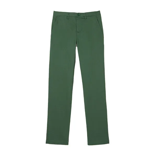 Quần Dài Nam Lacoste Men's Stretch Chino Pants Slim Fit HH2661 SMI Màu Xanh Đậm Size 44