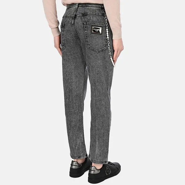 Quần Jean Nam Dolce & Gabbana D&G GWTLAZ G8EG8 Grey Màu Xám Size 46