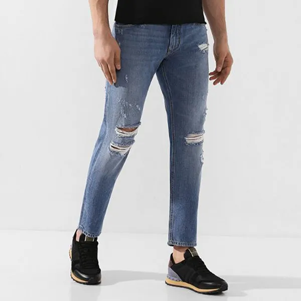 Quần Jeans Nam Dolce & Gabbana D&G Blue GYJCCD Regular Màu Xanh Size 52 - Thời trang - Vua Hàng Hiệu