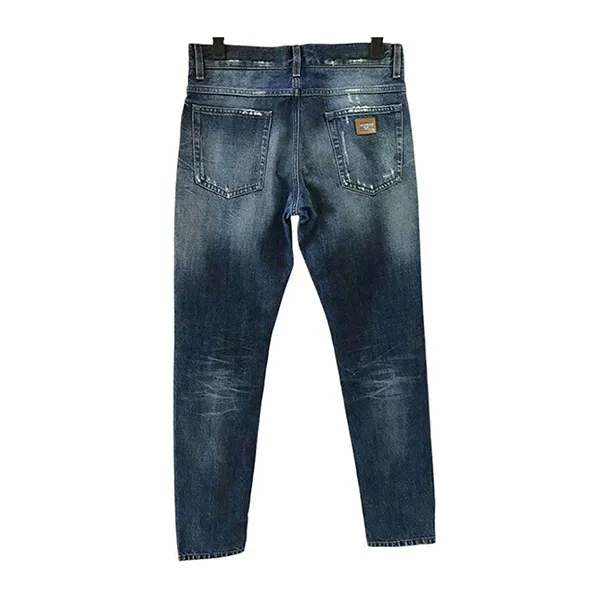 Quần Jeans Nam Dolce & Gabbana D&G G6XPLD Màu Xanh Size 52 - Thời trang - Vua Hàng Hiệu