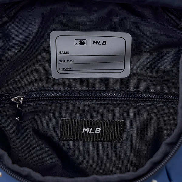 Set Balo + Túi Xách Trẻ Em MLB Diamond Monogram Monobear Colorblock LA 7ABKC015N-07NYS Màu Xanh Navy - Túi xách - Vua Hàng Hiệu
