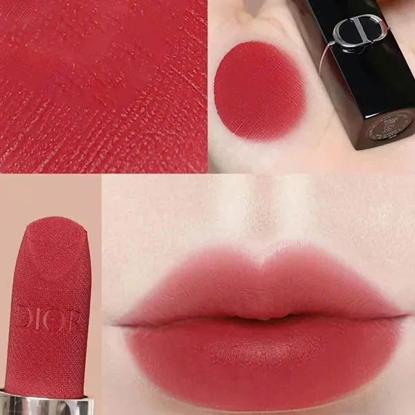 Set Dior 4 Món (Kem Dưỡng Da Prestige + Nước Hoa Blooming + Son Mini 720 Velvet + Túi