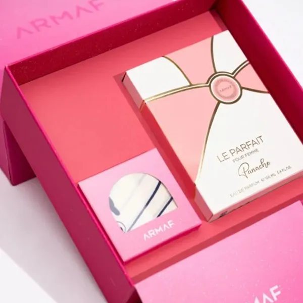 Set 2 Món Nước Hoa + Khăn Nữ Armaf Le Parfait Pour Femme Panache EDP 100ml