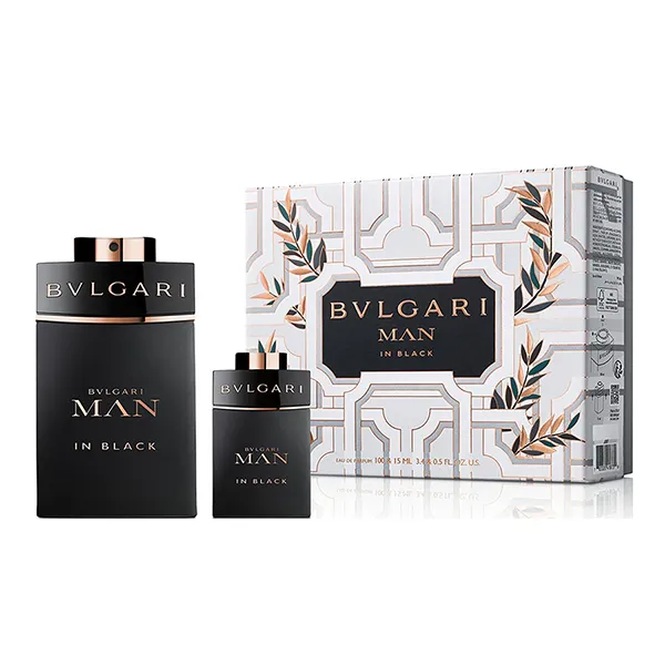 Set Nước Hoa Nam Bvlgari Man In Black EDP (100ml + 15ml) - Nước hoa - Vua Hàng Hiệu