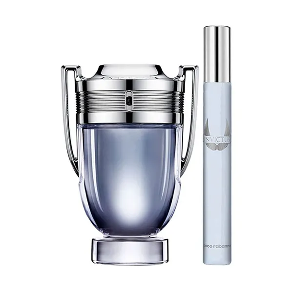 Set Nước Hoa Nam Paco Rabanne Invictus Set 2 Món (EDT 50ml + Mini 10ml)