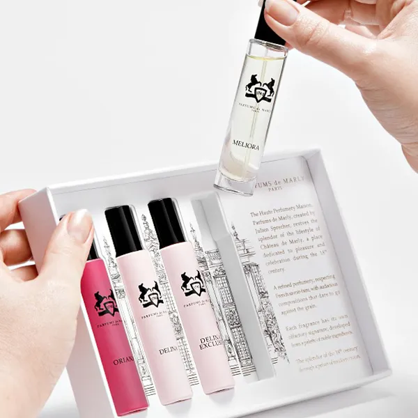 Set Nước Hoa Nữ Parfums De Marly Feminine Discovery Collection Castle Edition Eau De Parfum, 4 x 10ml