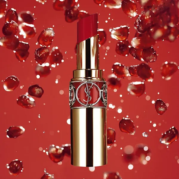 Set Son Yves Saint Laurent YSL Rouge Shine 130 Burnt Suede + Slim 37 Red On Fire The Slim Matte Và Nước Hoa Libre EDP Mini 7.5ml - Son Môi - Vua Hàng Hiệu