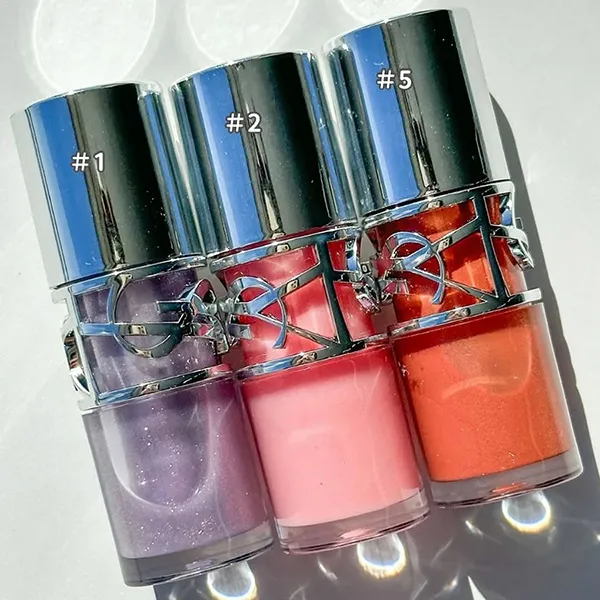 Son Bóng Yves Saint Laurent YSL Love Shine Plumping Oil Gloss 5 California Sunshine Màu Cam Đất