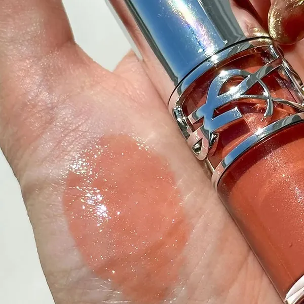 Son Bóng Yves Saint Laurent YSL Love Shine Plumping Oil Gloss 5 California Sunshine Màu Cam Đất