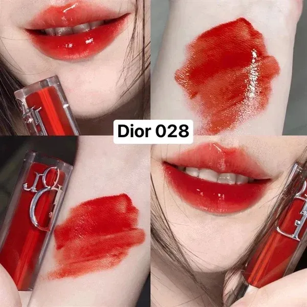 Son Kem Dior Addict Lip Maximizer 028 Intense Màu Đỏ Gạch