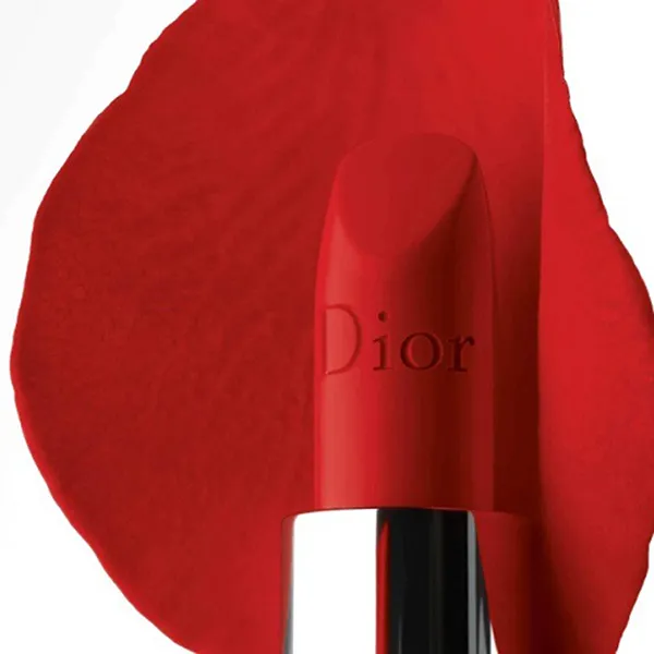 Son Dior Rouge Matte 888 Strong Red Màu Đỏ Cam (Vỏ Da Beo) 3.5g