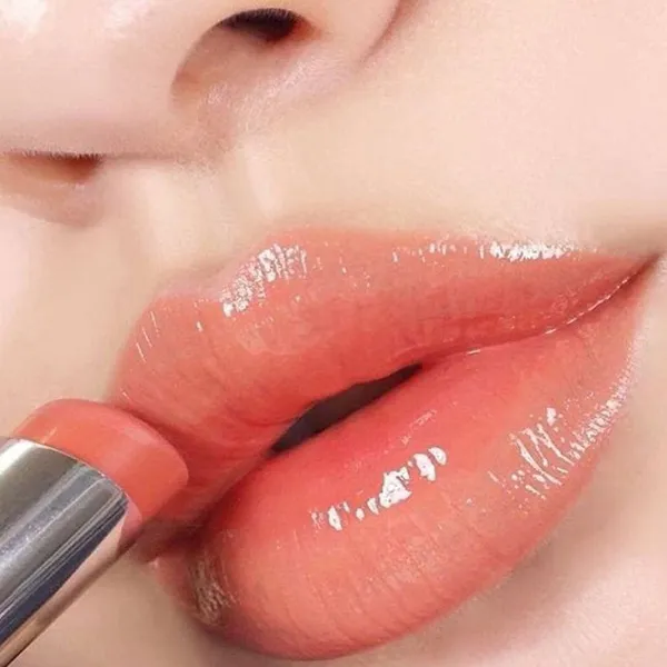 Son Dưỡng Dior Addict Lip Glow 004 Coral Màu Cam (Box Xanh)