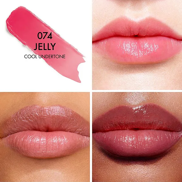 Son Dưỡng Dior Addict Lip Glow Balm 074 Jelly Màu Hồng Lạnh - Son Môi - Vua Hàng Hiệu
