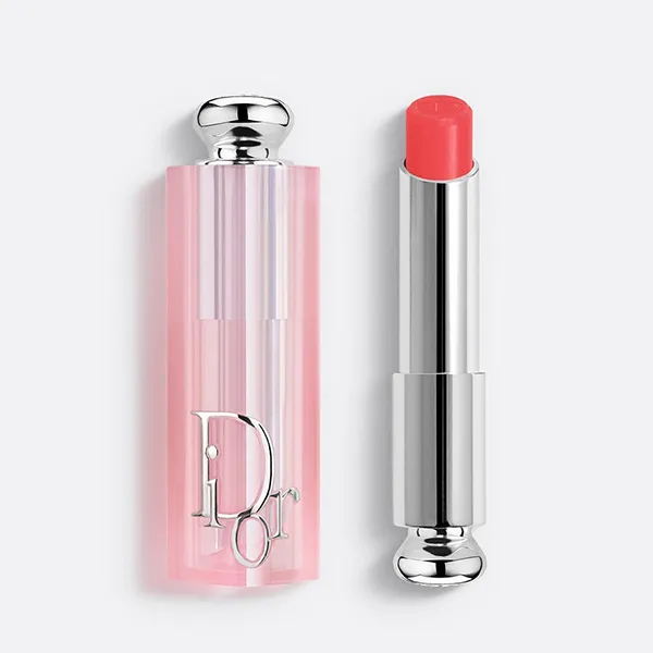 Son Dưỡng Dior Addict Lip Glow Balm 075 Gummy Màu Hồng Đào - Son Môi - Vua Hàng Hiệu