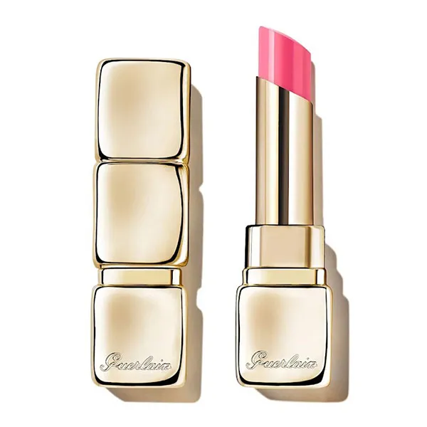 Son Dưỡng Guerlain KissKiss Bee Glow 458 Pop Rose Glow Màu Hồng Baby - Son Môi - Vua Hàng Hiệu