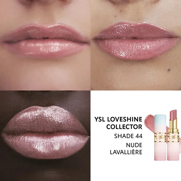 Son Dưỡng YSL Yves Saint Laurent Loveshine Collector Shade 44 Nude Lavalliere Màu Nude - Son Môi - Vua Hàng Hiệu