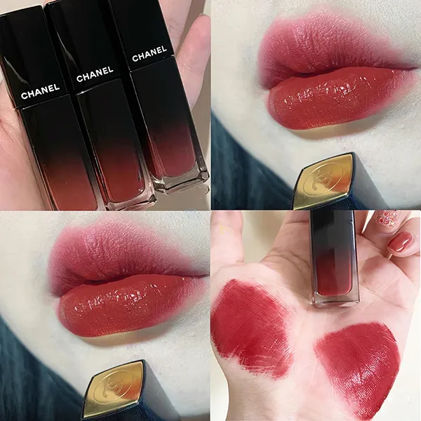 Son Kem Chanel Rouge Allure Laque 87 Rouge Irrégulier Màu Đỏ Đậm 5.5ml - Son Môi - Vua Hàng Hiệu