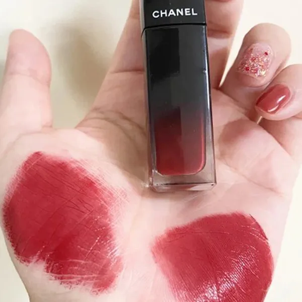 Son Kem Chanel Rouge Allure Laque 87 Rouge Irrégulier Màu Đỏ Đậm 5.5ml - Son Môi - Vua Hàng Hiệu
