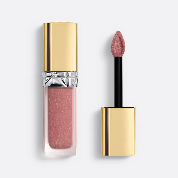 Son Kem Dior Rouge Forever Liquid Sequin 100 Dreams Màu Hồng Đất 6ml - Son Môi - Vua Hàng Hiệu