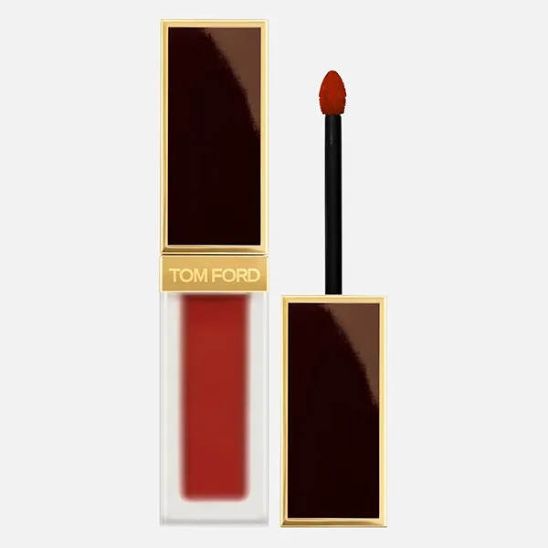 Son Kem Tom Ford Liquid Lip Luxe Matte 123 Devoted Màu Đỏ Đất