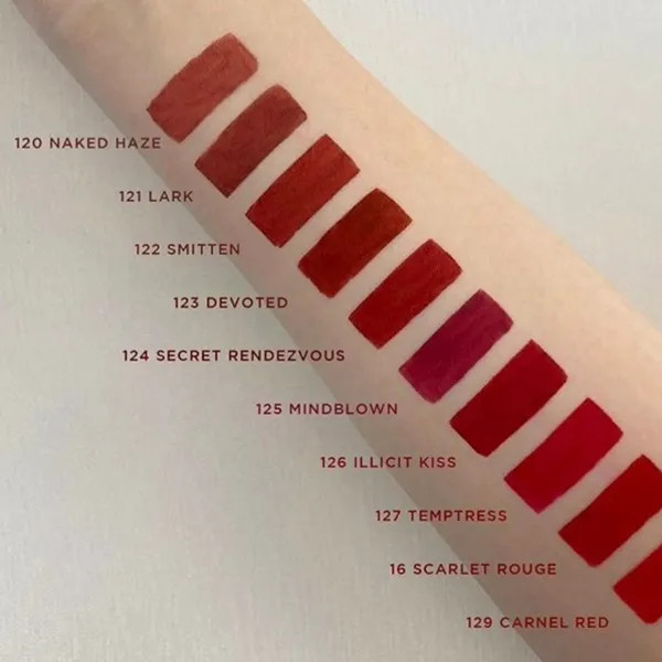 Son Kem Tom Ford Liquid Lip Luxe Matte 126 Illicit Kiss Màu Đỏ Burgundy