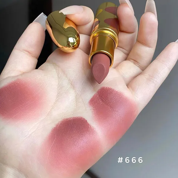 Son MAC Ximal Silky Matte Lipstick Valentine's Day Limited 666 Sweet Deal Màu Hồng Đất - Son Môi - Vua Hàng Hiệu