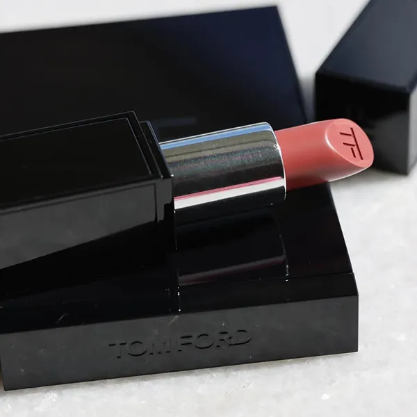 Son Tom Ford Limited Edition Black Lacquer Lip Color Matte 100 Màu Nâu Cam Đất - Son Môi - Vua Hàng Hiệu