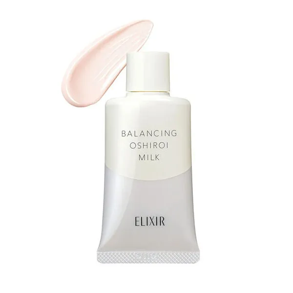 Sữa Chống Nắng Elixir Dưỡng Da Nâng Tông Kiềm Dầu Balancing Oshiroi Milk SPF50+ PA++++ 35g