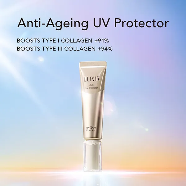 Sữa Chống Nắng Hỗ Trợ Dưỡng Da Elixir Daily UV Protector SPF50+ 35ml