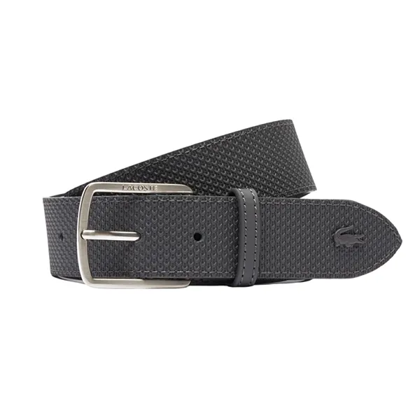 Thắt Lưng Nam Lacoste Leather Belt RC4005 M64 Màu Xám Size 100 - Thắt lưng - Vua Hàng Hiệu