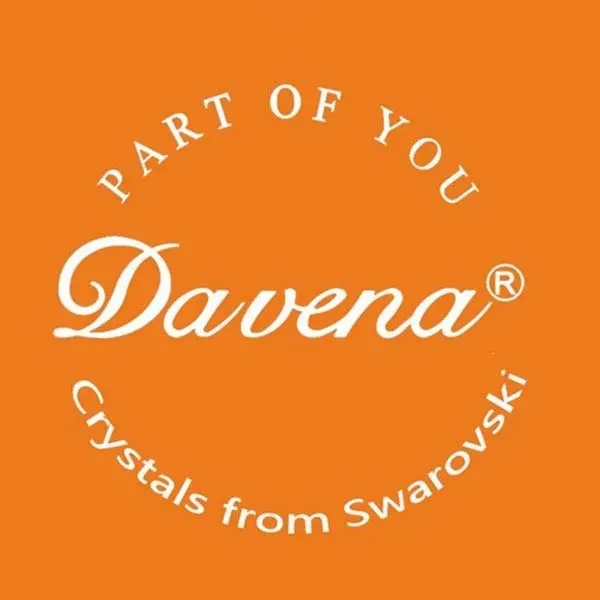 Đồng Hồ Nữ Davena Crystal D31630 Màu Đen - Bạc