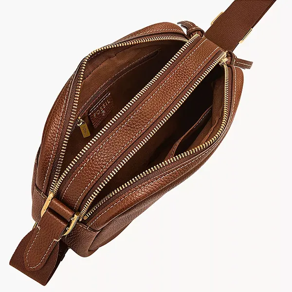 Túi Đeo Chéo Nữ Fossil Danni ZB11121200 Brown Màu Nâu - Túi xách - Vua Hàng Hiệu