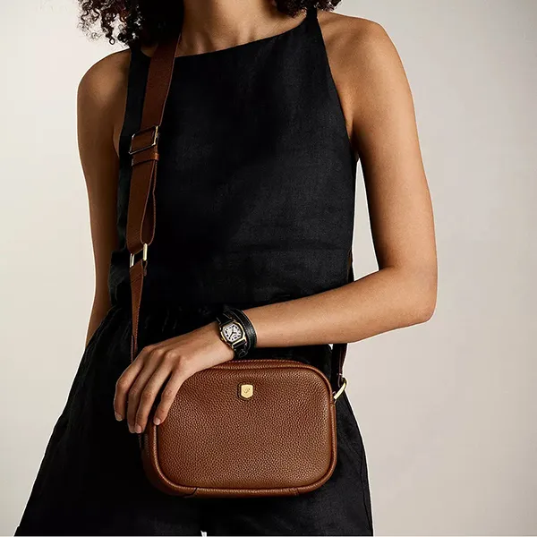 Túi Đeo Chéo Nữ Fossil Danni ZB11121200 Brown Màu Nâu - Túi xách - Vua Hàng Hiệu