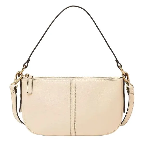 Túi Đeo Chéo Nữ Fossil Jolie Leather Small Crossbody Bag ZB11097120 Màu Kem - Túi xách - Vua Hàng Hiệu