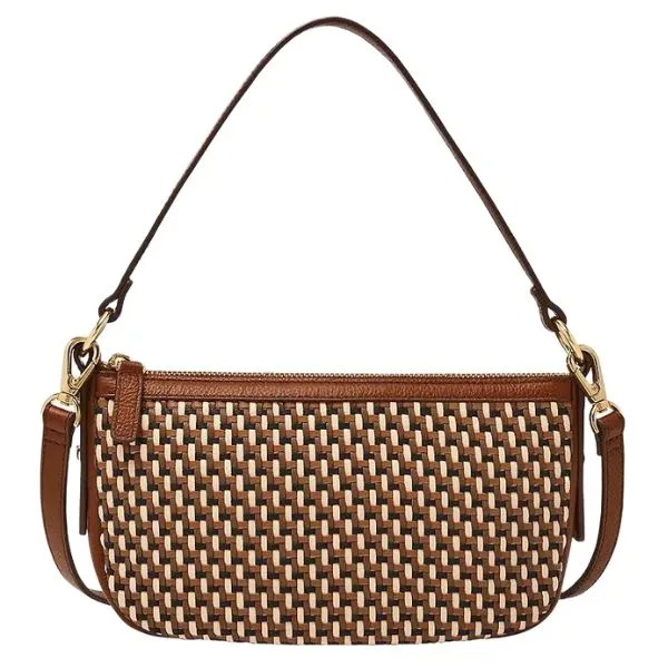 Túi Đeo Chéo Nữ Fossil Jolie Leather Small Crossbody Bag ZB11111249 Màu Nâu - Túi xách - Vua Hàng Hiệu