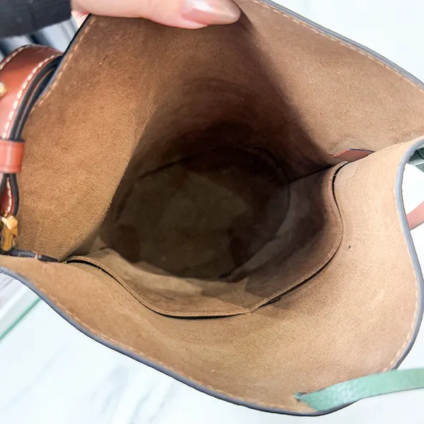 Túi Đeo Chéo Nữ Loewe Gate Bucket Bag Green Màu Xanh Lá - Túi xách - Vua Hàng Hiệu