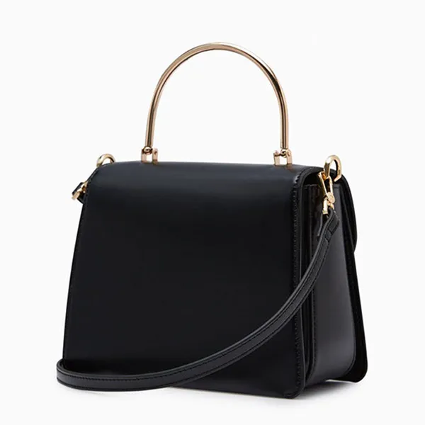 Túi Đeo Chéo Nữ Lyn Alta Top Handle S Handbag - Black LL25CBS029 Màu Đen